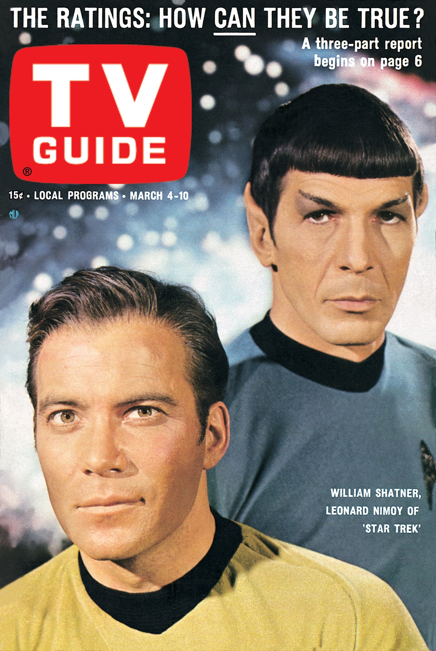 Star Trek S First Tv Guide Cover Mission Log Podcast